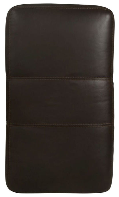 Jackson Furniture - Prato Top Grain Leather Ottoman in Chocolate - 2482-10/1273-89/3073-89 veiw 5