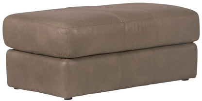 Jackson Furniture - Prato Top Grain Leather Ottoman in Putty - 2482-10/1273-56/3073-56 veiw 1