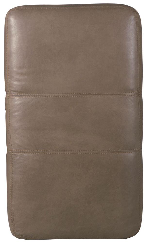 Jackson Furniture - Prato Top Grain Leather Ottoman in Putty - 2482-10/1273-56/3073-56 veiw 4