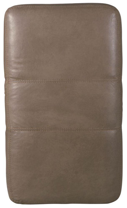 Jackson Furniture - Prato Top Grain Leather Ottoman in Putty - 2482-10/1273-56/3073-56 veiw 4