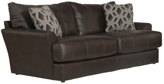 Jackson Furniture - Prato Top Grain Leather Sofa in Chocolate - 2482-03/1273-89/3073-89 veiw 1
