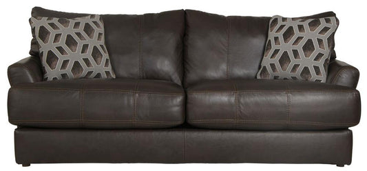 Jackson Furniture - Prato Top Grain Leather Sofa in Chocolate - 2482-03/1273-89/3073-89 veiw 2