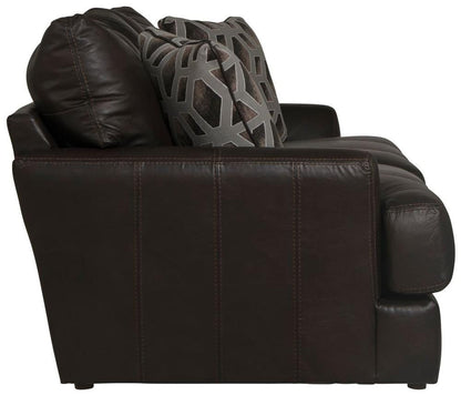 Jackson Furniture - Prato Top Grain Leather Sofa in Chocolate - 2482-03/1273-89/3073-89 veiw 3