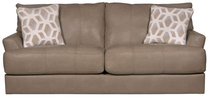 Jackson Furniture - Prato Top Grain Leather Sofa in Putty - 2482-03/1273-56/3073-56 veiw 2