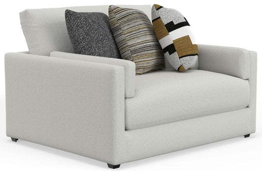 Jackson Furniture - Trevor Chair 1/2 in Chalk/Eclipse - 2405-01/1949-11/2557-48 veiw 1