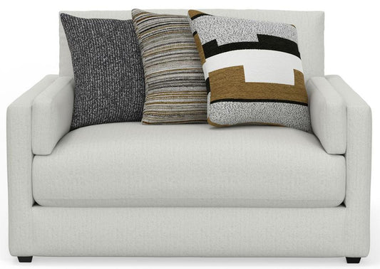 Jackson Furniture - Trevor Chair 1/2 in Chalk/Eclipse - 2405-01/1949-11/2557-48 veiw 2