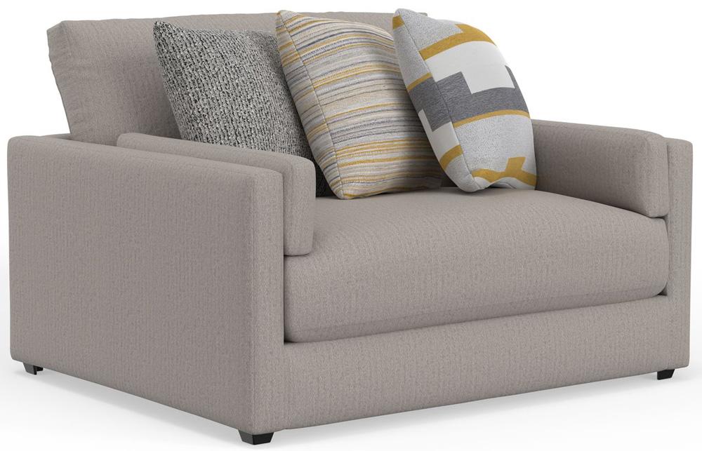 Jackson Furniture - Trevor Chair 1/2 in Nickel/Sunshine - 2405-01/1949-18/2557-18 veiw 1