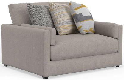 Jackson Furniture - Trevor Chair 1/2 in Nickel/Sunshine - 2405-01/1949-18/2557-18 veiw 1