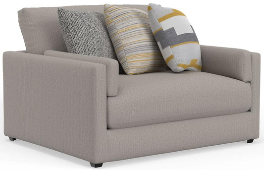 Jackson Furniture - Trevor Chair 1/2 in Nickel/Sunshine - 2405-01/1949-18/2557-18 veiw 1