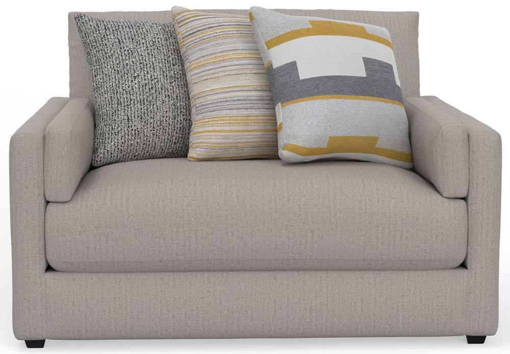 Jackson Furniture - Trevor Chair 1/2 in Nickel/Sunshine - 2405-01/1949-18/2557-18 veiw 2