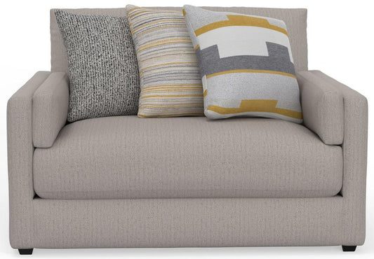 Jackson Furniture - Trevor Chair 1/2 in Nickel/Sunshine - 2405-01/1949-18/2557-18 veiw 2