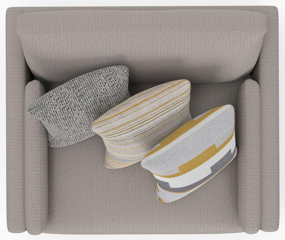 Jackson Furniture - Trevor Chair 1/2 in Nickel/Sunshine - 2405-01/1949-18/2557-18 veiw 5