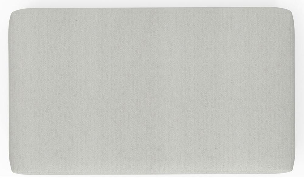 Jackson Furniture - Trevor Ottoman in Chalk - 2405-10/1949-11 veiw 4