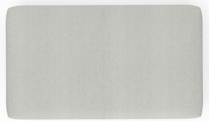 Jackson Furniture - Trevor Ottoman in Chalk - 2405-10/1949-11 veiw 4