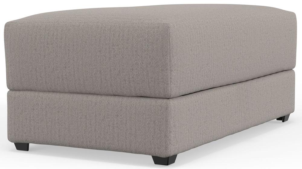 Jackson Furniture - Trevor Ottoman in Nickel - 2405-10/1949-18 veiw 1