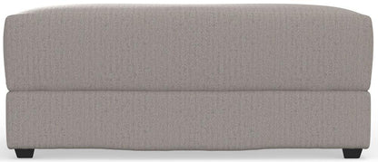 Jackson Furniture - Trevor Ottoman in Nickel - 2405-10/1949-18 veiw 2