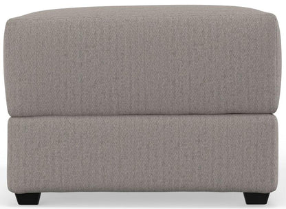 Jackson Furniture - Trevor Ottoman in Nickel - 2405-10/1949-18 veiw 3