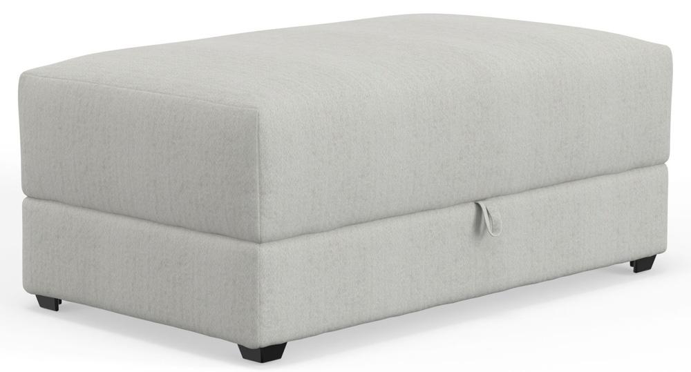 Jackson Furniture - Trevor Storage Ottoman in Chalk - 2405-77/1949-11 veiw 1