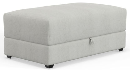 Jackson Furniture - Trevor Storage Ottoman in Chalk - 2405-77/1949-11 veiw 1