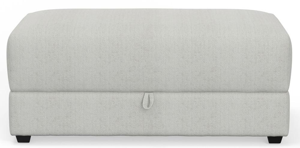 Jackson Furniture - Trevor Storage Ottoman in Chalk - 2405-77/1949-11 veiw 2