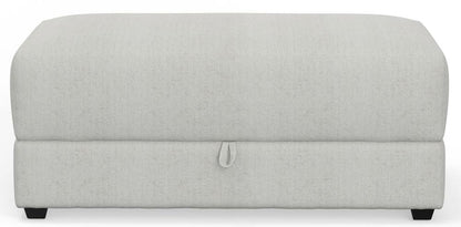 Jackson Furniture - Trevor Storage Ottoman in Chalk - 2405-77/1949-11 veiw 2