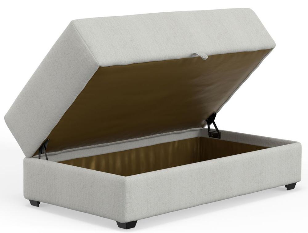 Jackson Furniture - Trevor Storage Ottoman in Chalk - 2405-77/1949-11 veiw 6