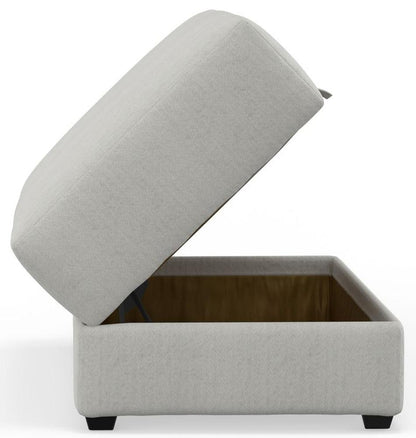 Jackson Furniture - Trevor Storage Ottoman in Chalk - 2405-77/1949-11 veiw 7