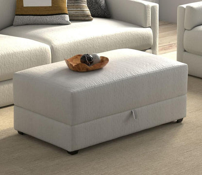 Jackson Furniture - Trevor Storage Ottoman in Chalk - 2405-77/1949-11 veiw 12