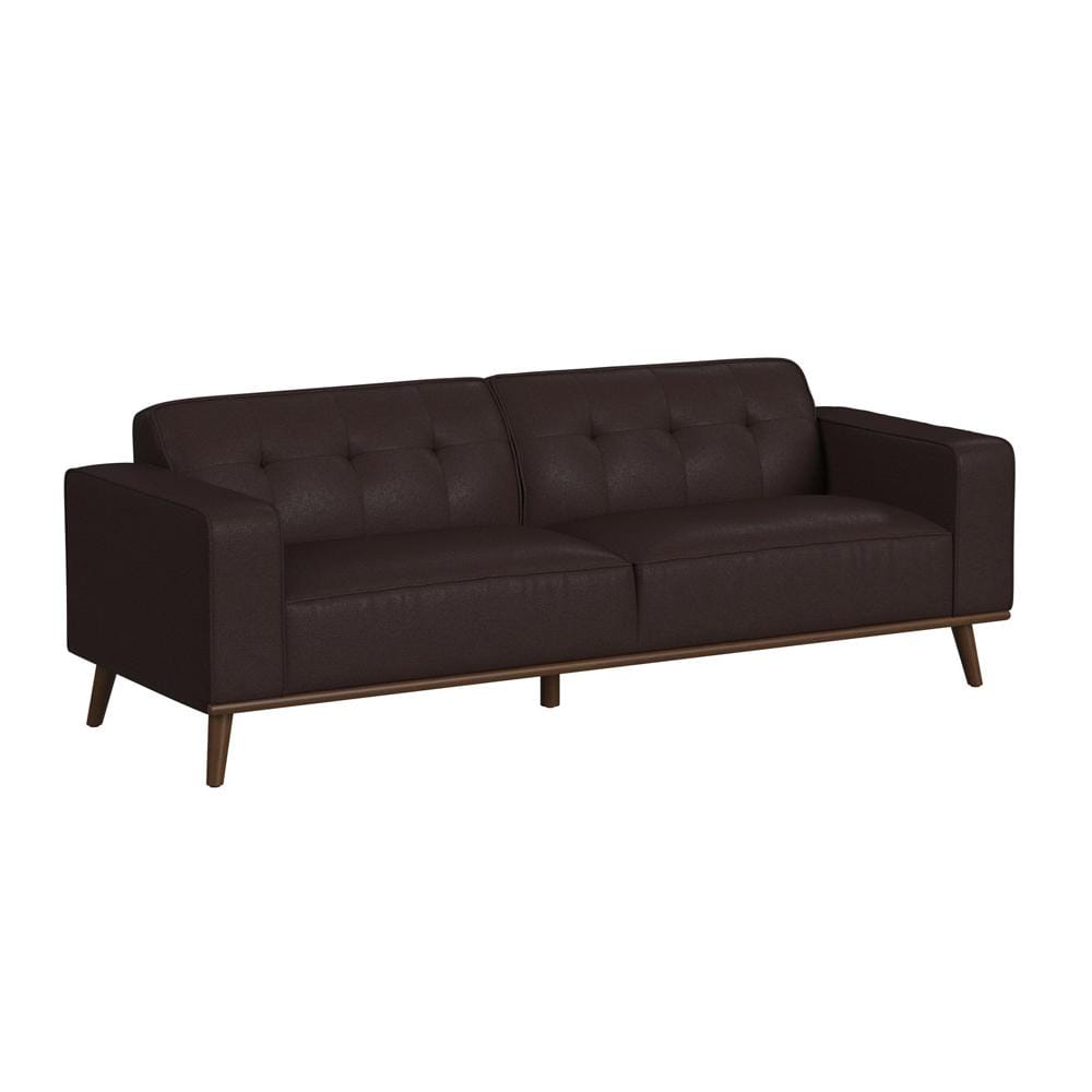 Picket House Furnishings - Fate 3PC Living Room Set in Pebble Brown-Sofa, Loveseat & Chair - U-15000-8200-3PC veiw 2