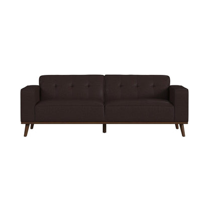 Picket House Furnishings - Fate Sofa with Wood Front in Pebble Brown - U-15000-8200-300 veiw 2
