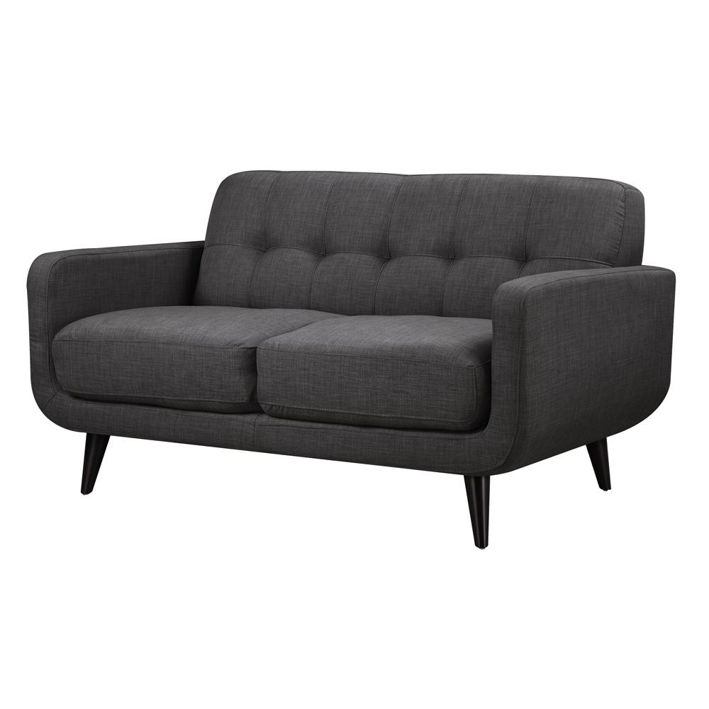 Picket House Furnishings - Hailey 3PC Sofa Set in Charcoal - UHD0903PC veiw 3
