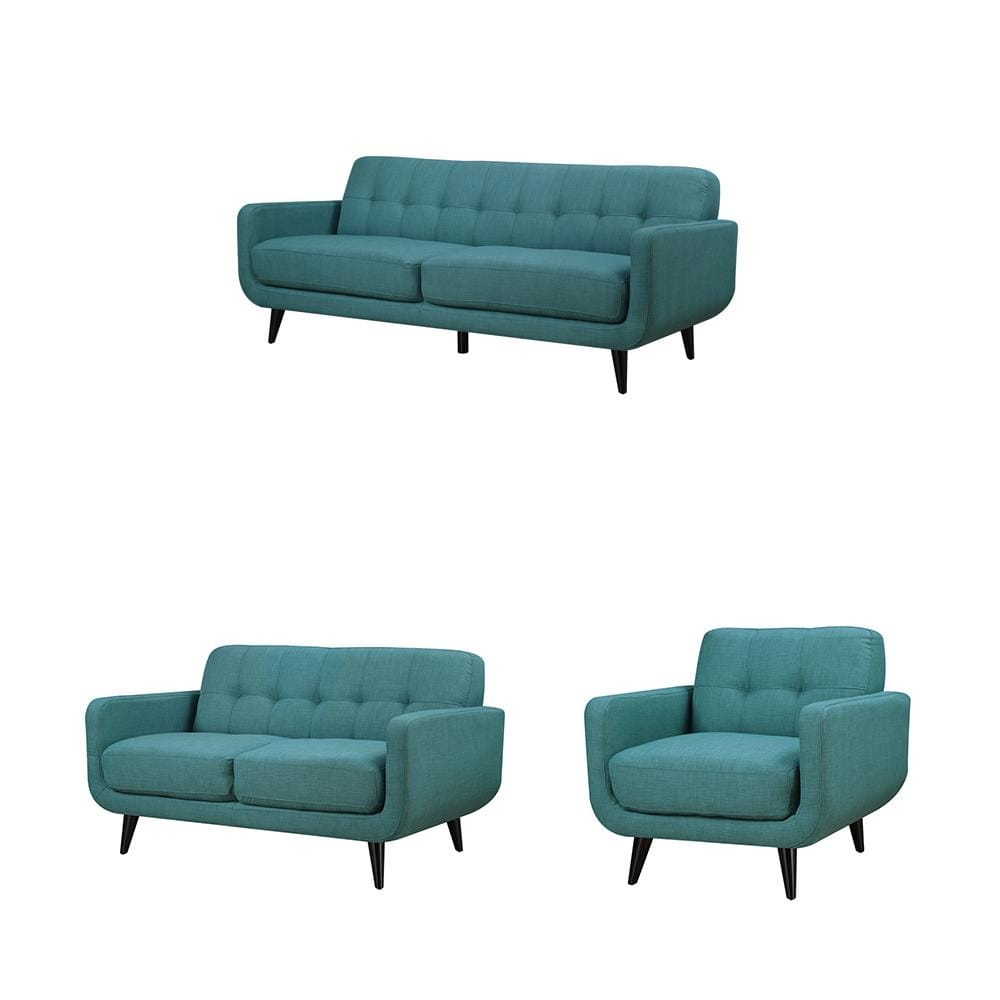 Picket House Furnishings - Hailey 3PC Sofa Set in Teal - UHD0873PC veiw 1