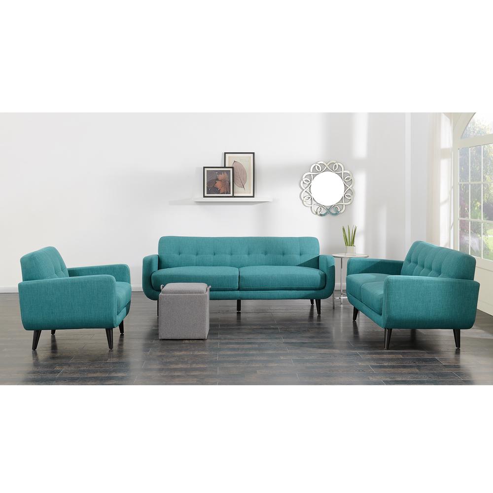Picket House Furnishings - Hailey 3PC Sofa Set in Teal - UHD0873PC veiw 5