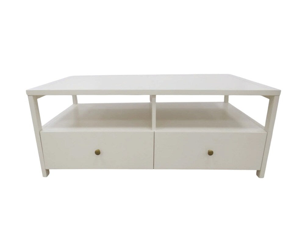 Alpine Furniture - Avery Cocktail Table, Coconut Milk - 2478-61 veiw 2