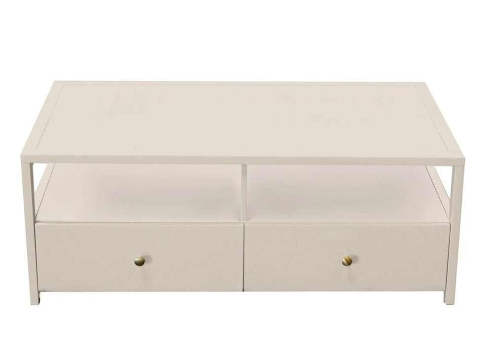 Alpine Furniture - Avery Cocktail Table, Coconut Milk - 2478-61 veiw 3