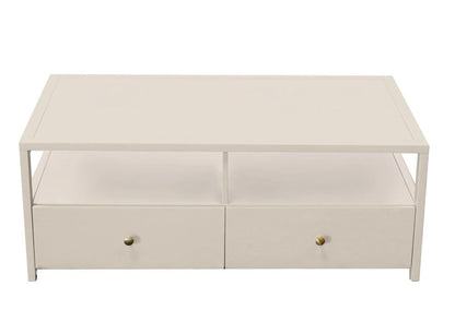 Alpine Furniture - Avery Cocktail Table, Coconut Milk - 2478-61 veiw 3