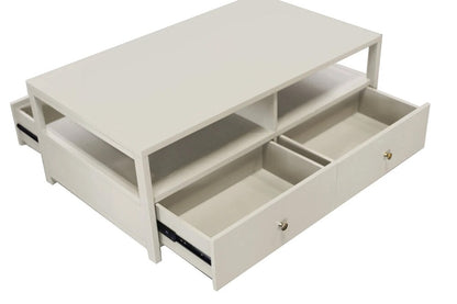 Alpine Furniture - Avery Cocktail Table, Coconut Milk - 2478-61 veiw 5