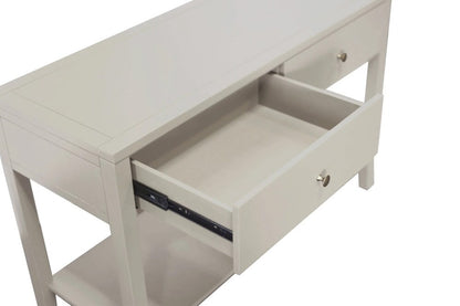 Alpine Furniture - Avery Console Table, Coconut Milk - 2478-63 veiw 4