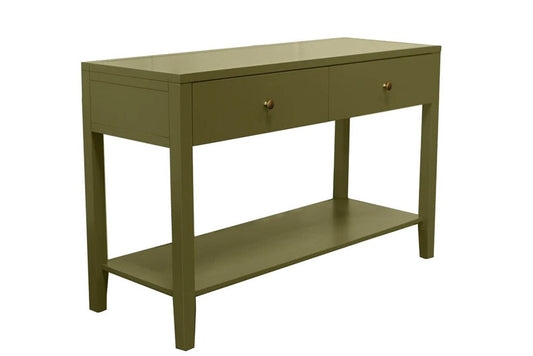 Alpine Furniture - Avery Console Table, Olive Green - 2478GRN-63 veiw 1