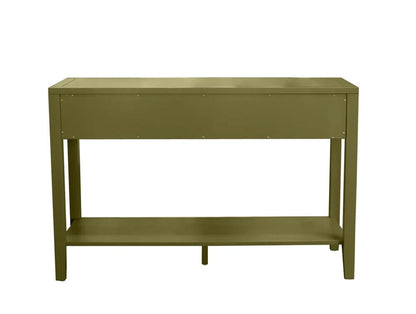 Alpine Furniture - Avery Console Table, Olive Green - 2478GRN-63 veiw 3