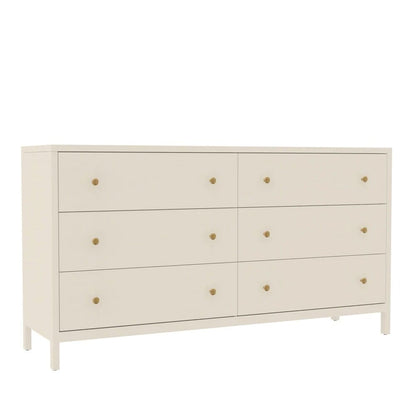 Alpine Furniture - Avery Dresser, Coconut Milk - 2478-03 veiw 1