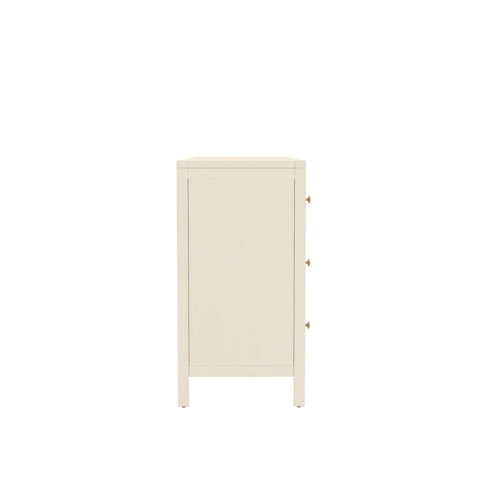 Alpine Furniture - Avery Dresser, Coconut Milk - 2478-03 veiw 3