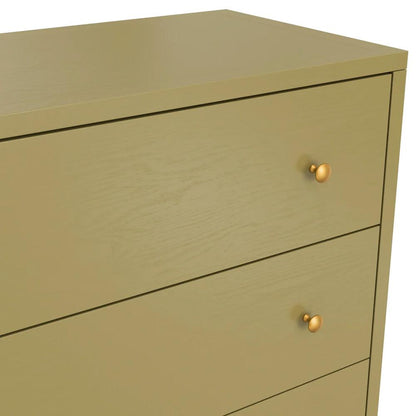 Alpine Furniture - Avery Dresser, Olive Green - 2478GRN-03 veiw 4