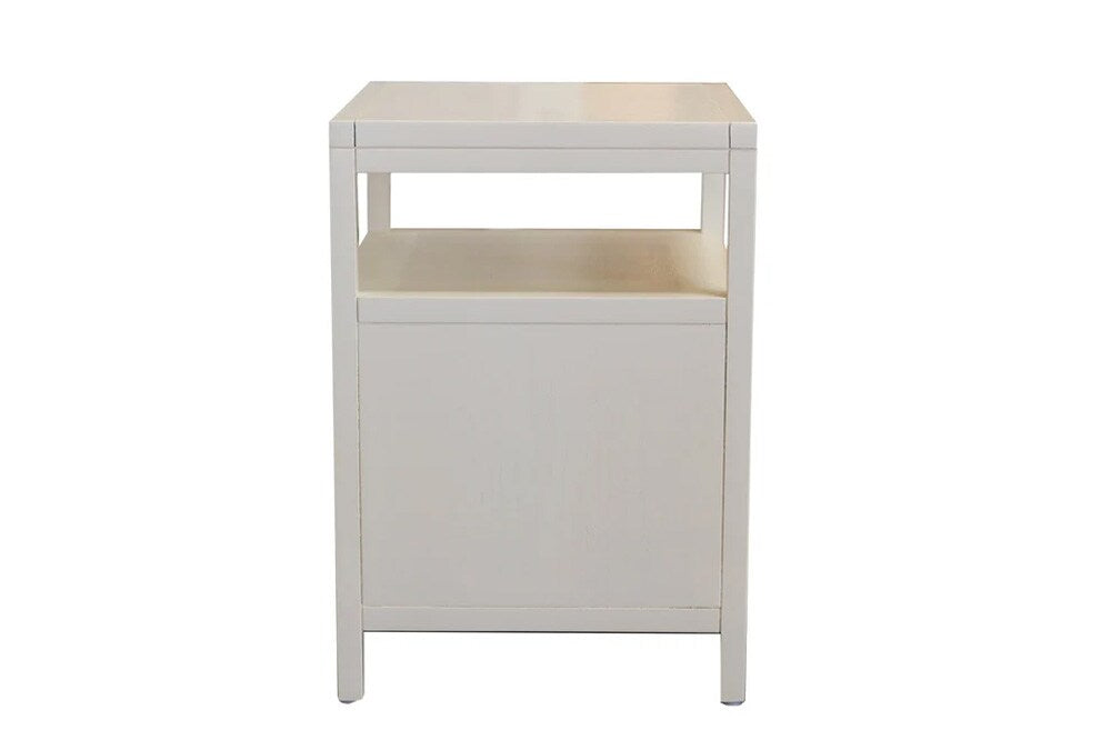 Alpine Furniture - Avery End Table, Coconut Milk - 2478-62 veiw 3