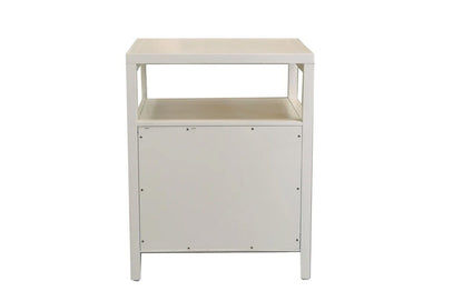 Alpine Furniture - Avery End Table, Coconut Milk - 2478-62 veiw 5