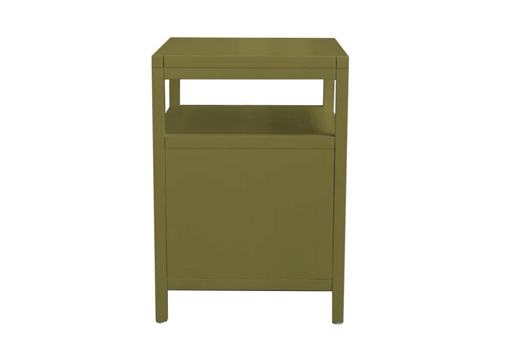 Alpine Furniture - Avery End Table, Olive Green - 2478GRN-62 veiw 3