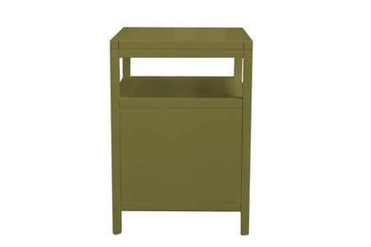 Alpine Furniture - Avery End Table, Olive Green - 2478GRN-62 veiw 3