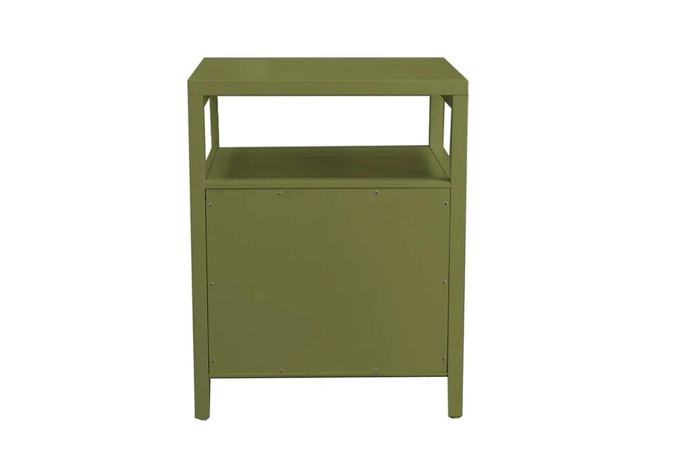 Alpine Furniture - Avery End Table, Olive Green - 2478GRN-62 veiw 5