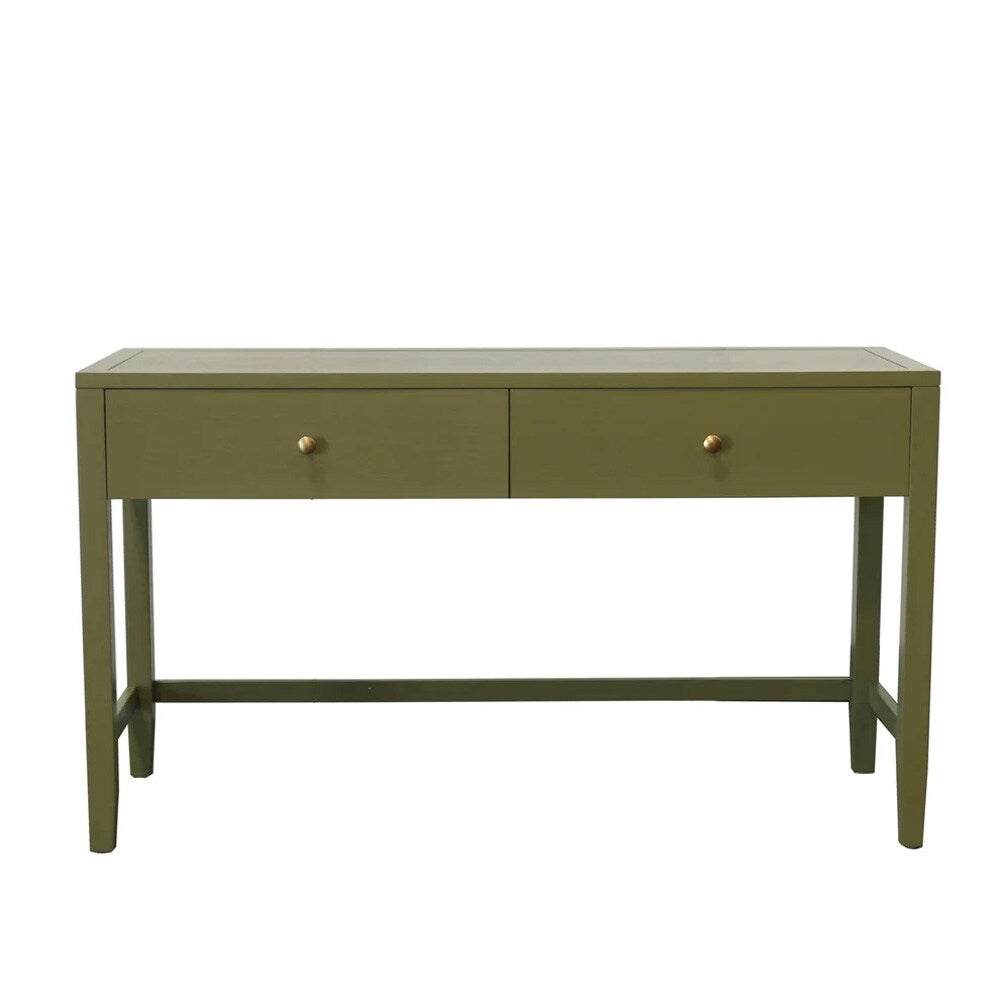 Alpine Furniture - Avery Writing Desk, Olive Green - 2478GRN-65 veiw 2