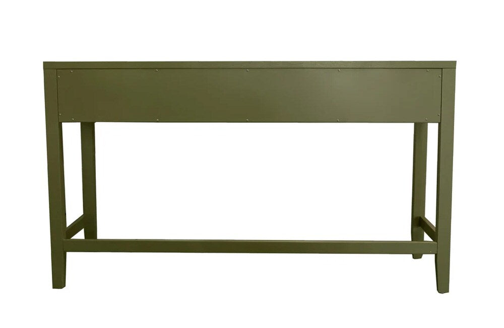 Alpine Furniture - Avery Writing Desk, Olive Green - 2478GRN-65 veiw 3